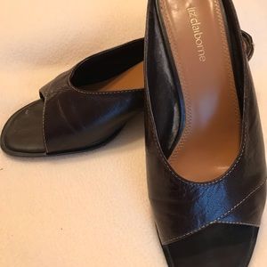 Liz Claiborne Slide Heels